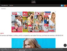 Tablet Screenshot of mujerdeelite.com